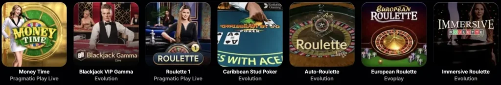Casino NV live casino