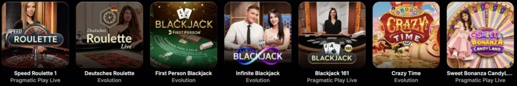NV live casino